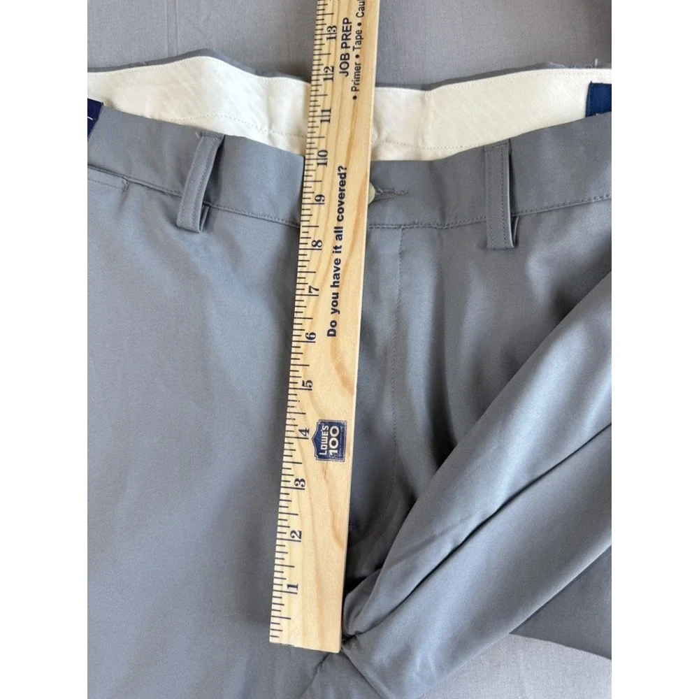 Polo Ralph Lauren Pants Mens 40x32 Gray‎ Slim Fit Marine Grey Chino Dress New